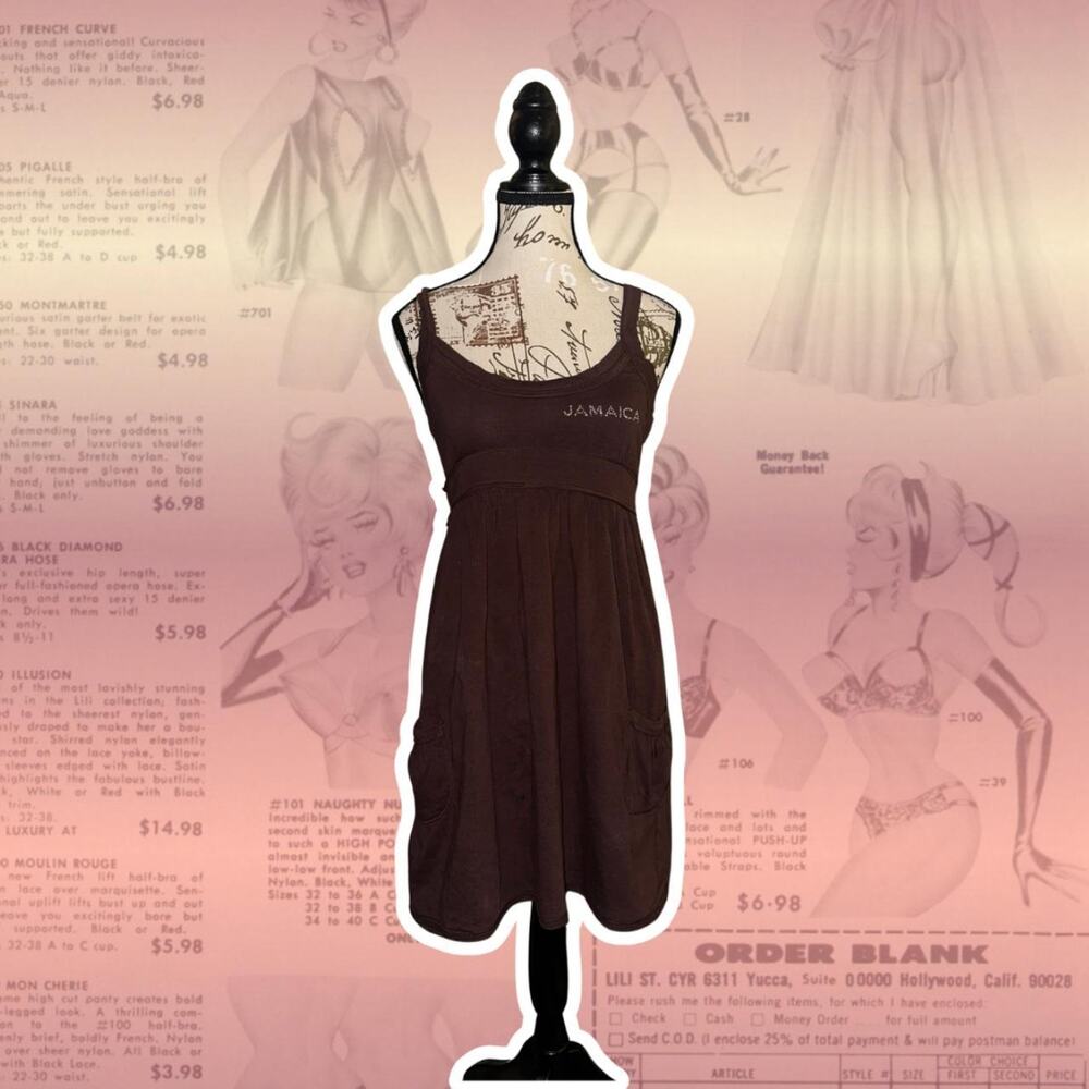 Vacation mini dress y2k this